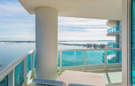 Snow-white two-bedroom apartment with panoramic ocean views in Miami, Florida, USA for $1,790,000