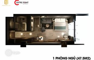 1-bedroom apartment 48 m² in Da Nang for $140,000