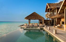 Beachfront two-storey villa with a swimming pool, Baa Atoll, Maldives. Price on request