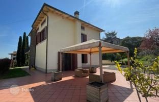 Renovated villa with a swimming pool and a garden in the picturesque town of Quarrata, Italy for 1,200,000 €