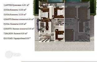House 225 m² in Döşemealtı for 32,984,000 TRY