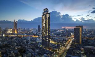 High-rise project with a swimming pool and a co-working space, 900 meters from Sam Yan MRT, Bangkok, Thailand for From $417,000