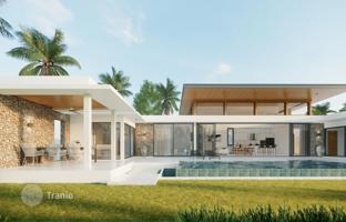 New complex of villas with swimming pools just 100 m from Bang Po Beach, Maenam, Samui, Thailand for From $358,000