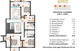 3-bedrooms apartments in new building 281 m² in Black River, Mauritius for 322,000 €
