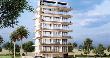 New residence with a view of the sea at 90 meters from the beach, Larnaca, Cyprus