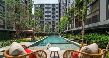 Residence with a swimming pool and around-the-clock security, Bangkok, Thailand