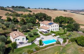 Luxury estate with a swimming pool, a guest house and picturesque views close to the sea, Le Marche, Italy for 2,450,000 €