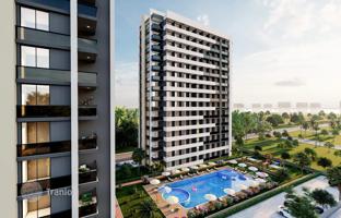 Spacious one bedroom apartments in a new complex, 600 metres to the sea, Erdemli, Mersin, Turkey for From 3,043,000 TRY