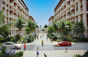 New studio apartment with a pool view in Marina Bay, elite Sea Breeze Resort, Baku, Azerbaijan for $96,000