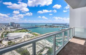 Modern duplex-penthouse with ocean views in a residence on the first line of the beach, Miami, Florida, USA for $1,990,000