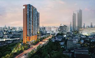 Residential complex with panoramic views of the river and the city, next to the metro station, Bangkok, Thailand for From $100,000