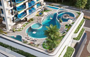Modern apartments with private pools, in a multi-storey residential complex with developed infrastructure, JVC, Dubai, UAE for From $736,000