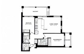 Apartment – York, Toronto, Ontario,  Canada for C$1,090,000