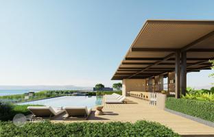 New residence with a swimming pool, a kids' club and a restaurant, 380 meters from the beach, Phuket, Thailand for From $117,000