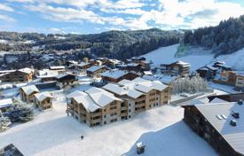 New duplex apartment in a building with an underground garage and a direct access to the ski slope, Les Gets, France for 1,490,000 €