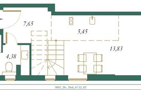 One-bedroom apartment of 49.3 m² in a new residential complex under construction, Kolašin for 151,000 €