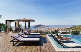 Apartments with Panoramic Sea View in Alanya Cikcilli for $288,000