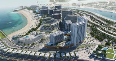 Waterfront residence with a swimming pool and an access to the beach, Mina Al Arab, UAE