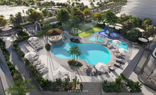 Apartment in Parkway high-rise residence with swimming pools 5 minutes from Burj Khalifa, Meydan Horizon area, Dubai, UAE for $430,000
