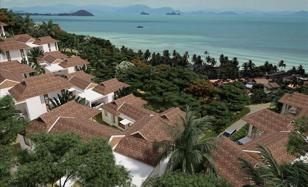Gated complex of villas with swimming pools at 400 meters from the coast, Samui, Thailand for From $358,000
