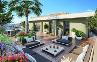 Three-bedroom apartment with sea views in Cannes, Cote d'Azur, France for 615,000 €