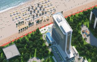1-bedroom apartment in new building 52 m² in Sarpi for $208,000