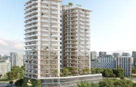 New complex of furnished apartments Cove Grand with swimming pools, lounge areas and mini golf, Dubai Land Residence Complex, UAE for From $191,000
