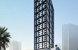 Complex of furnished apartments Altai Tower with a swimming pool and a gym, JVT, Dubai, UAE for From $283,000