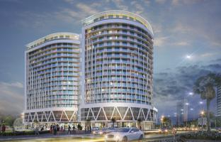 Luxury residence Majestine with a swimming pool and gardens in the center of Business Bay, Dubai, UAE for From $275,000