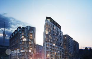 Apartments with spacious balconies and terraces, with views of the sea, city, park and forest, Istanbul, Turkey for From 27,041,000 TRY
