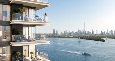17 new flats in residential complex Creek Bay in Dubai Creek Harbour