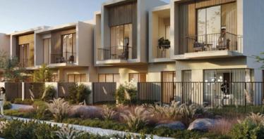Residential complex Orania with parks and a beach close to the places of interest, район The Valley, Dubai, UAE
