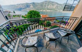 Furnished two-bedroom apartment with sea and mountain views in Dobrota, Kotor, Montenegro for 340,000 €