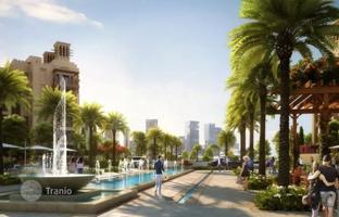 Elite apartment with a jacuzzi in a residential complex with a swimming pool and a gym, Dubai, UAE for $599,000