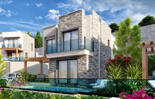 Villas with private pools and parking spaces, in the tranquil and picturesque town of Gulluk, Milas, Turkey for From 29,320,000 TRY