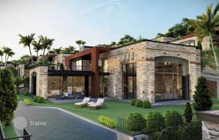 Luxury villas with swimming pools and sea views in the center of Bodrum, Turkey. Price on request
