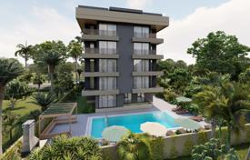 Spacious three-bedroom apartment in a guarded residence with a swimming pool and a garden, Antalya, Turkey for $196,000