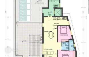 2-bedroom penthouse in Larnaca for 290,000 €