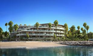 Luxurious beachfront residence in Villeneuve-Loubet, Côte d'Azur, France for From 468,000 €