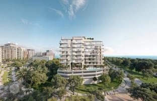 New complex of furnished apartments Beach Walk 4 with a swimming pool, panoramic views and an access to the beach, Dubai Islands, Dubai, UAE for From $704,000