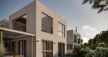 New complex of villas with swimming pools and gardens, Kissonerga, Cyprus