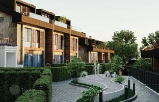 Complex of villas with a swimming pool and gardens, Istanbul, Turkey for From 47,049,000 TRY