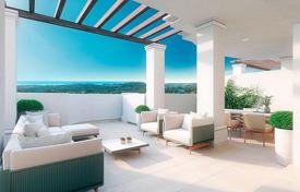 Duplex penthouse with spacious terraces and sea views, Nueva Andalucia, Spain for £485,000
