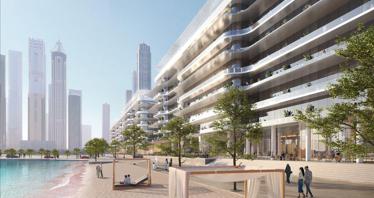 350 new flats in residential complex Dubai Harbour Residences in The Palm Jumeirah