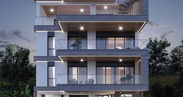 New residence with a green area and a panoramic view, Germasogeia, Cyprus