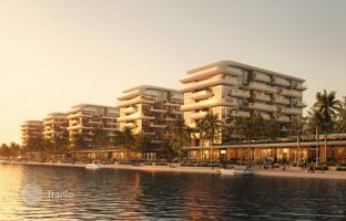 New project with a lagoon and a promenade close to Abu Dhabi International Airport, UAE for From $858,000