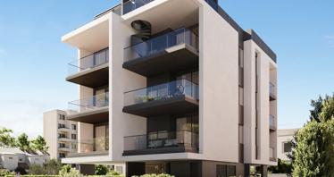 Modern gated residential complex at 650 meters from the beach, Germasogeia, Cyprus