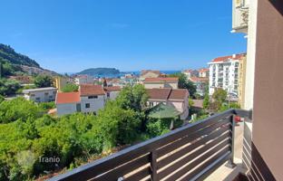 New apartment with a sea view and a garage in Lazi area, Budva, Montenegro for 169,000 €