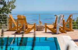 Secluded villa near Kalkan, near Islamlar village, with stunning sea views on a plot of 3700 sq. m. Living area 250 sq. m. for $1,423,000