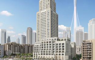 High-rise waterfront residence Vida Creek Beach with a hotel and a private beach, Dubai Creek Harbour, Dubai, UAE for From $888,000